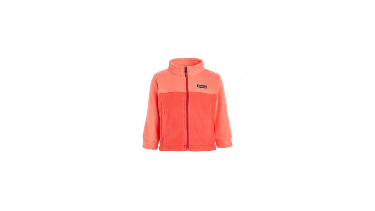 Columbia Youth Boys Toddler Steens Mountain Ii Fleece Jacket, Zing/super