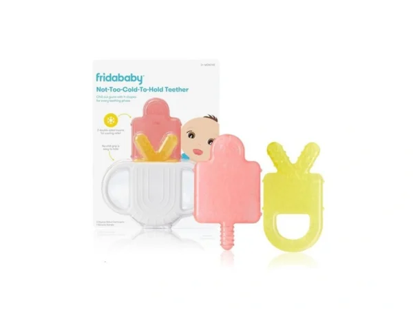 Frida Baby Silicone Teething Toys, 4-in-1 Teether For Babies &