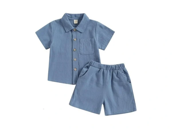 Toddler Baby Boy Summer Outfit Short Sleeve T Shirt Top