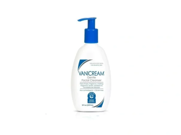 Vanicream Gentle Facial Cleanser With Pump Dispenser - 8 Fl