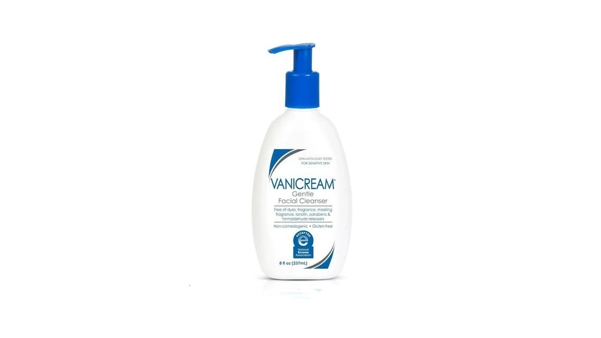 Vanicream Gentle Facial Cleanser With Pump Dispenser - 8 Fl