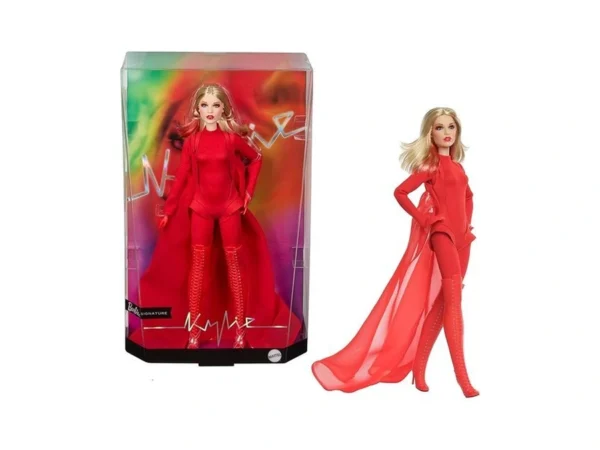 Barbie Signature Doll, Kylie Minogue Posable Collectible In “padam Padam”