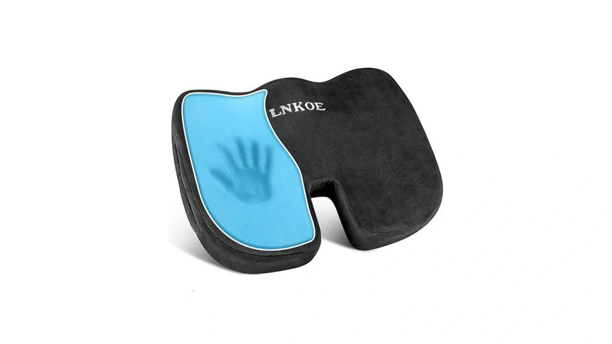 Gel Memory Foam Layer Wheelchair Cushion - Wheelchair Office Chair,