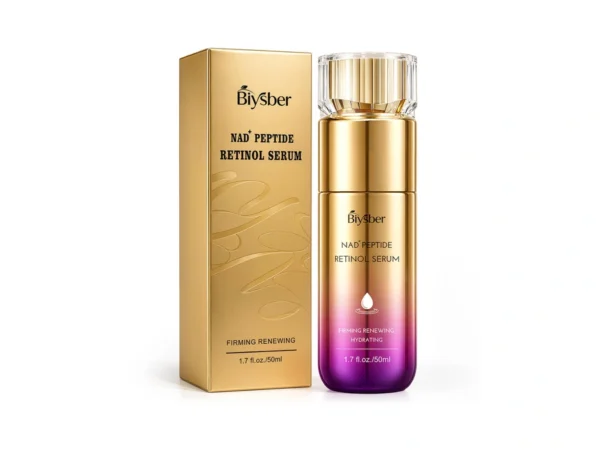 Retinol Peptides Serum For Face: Anti Aging Collagen Nad+ Hydration