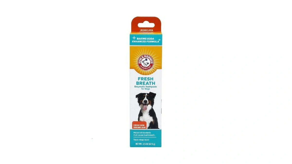 Arm & Hammer For Pets Fresh Breath Enzymatic Dog Toothpaste,