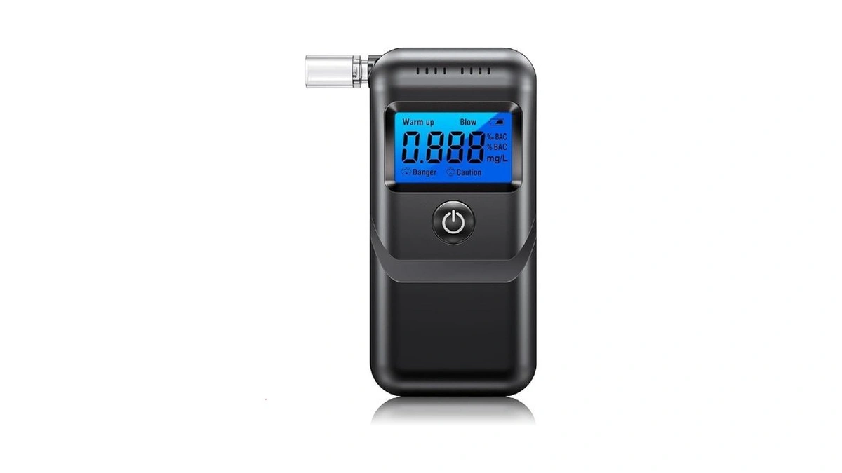 Yybnn Breathalyzer, Alcohol Breathalyzer Tester With Lcd Digital Display, Portable