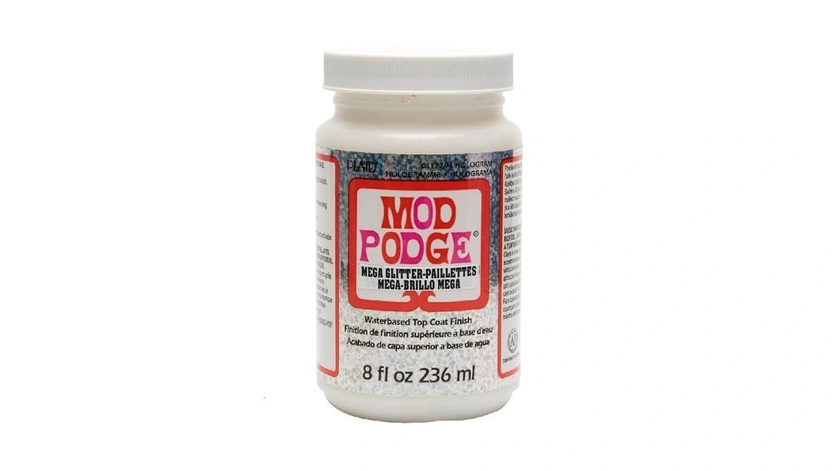 Mod Podge Mega, 8 Oz, Hologram Glitter