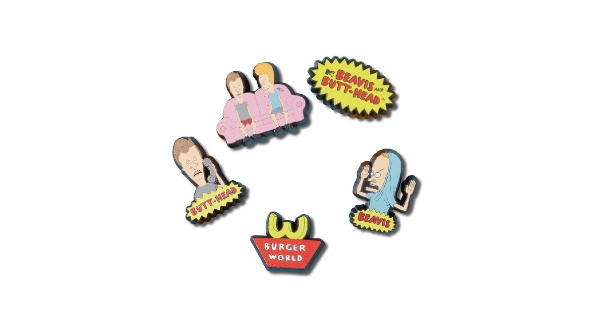 Crocs Jibbitz Icon Pack Shoe Charms | Jibbitz, Beavis And