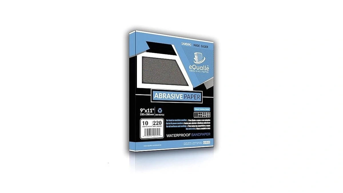 80 Grit Sandpaper Sheets, 9 X 11 In Silicon Carbide