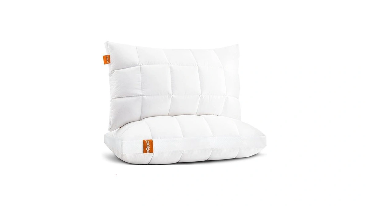 Pazzoio Cooling Adjustable Pillow For Side Sleepers, Luxury Queen Size