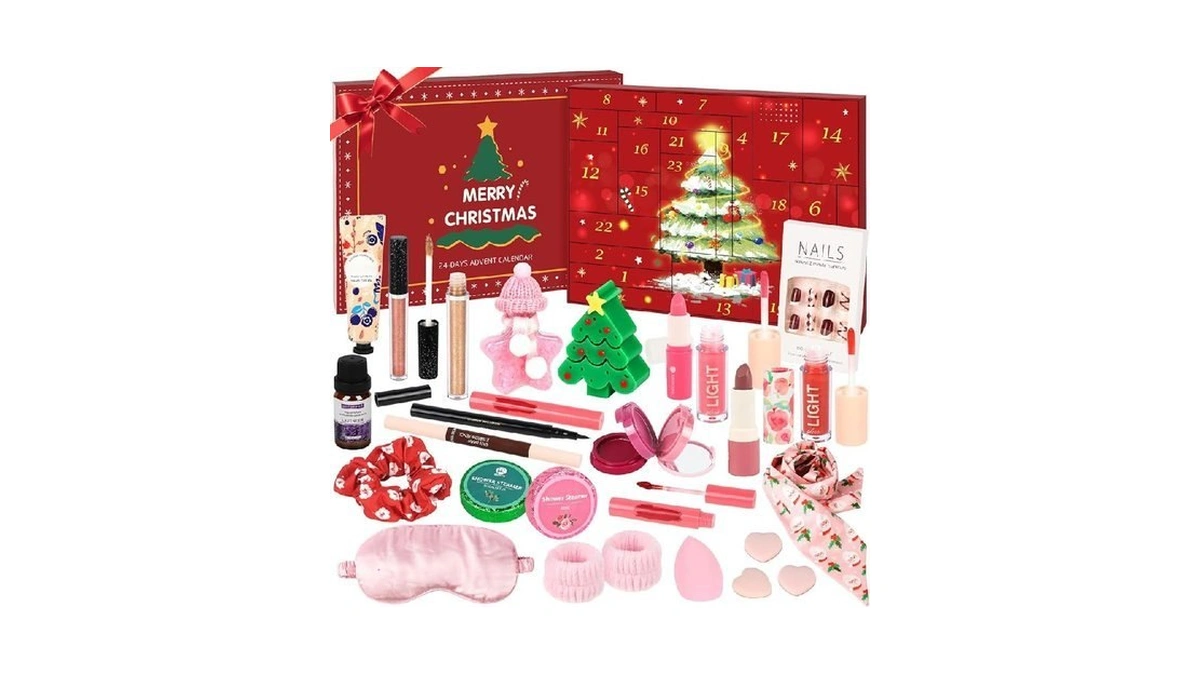 Meaicezli Advent Calendar 2025 For Teen Girls, Beauty Advent Calendar