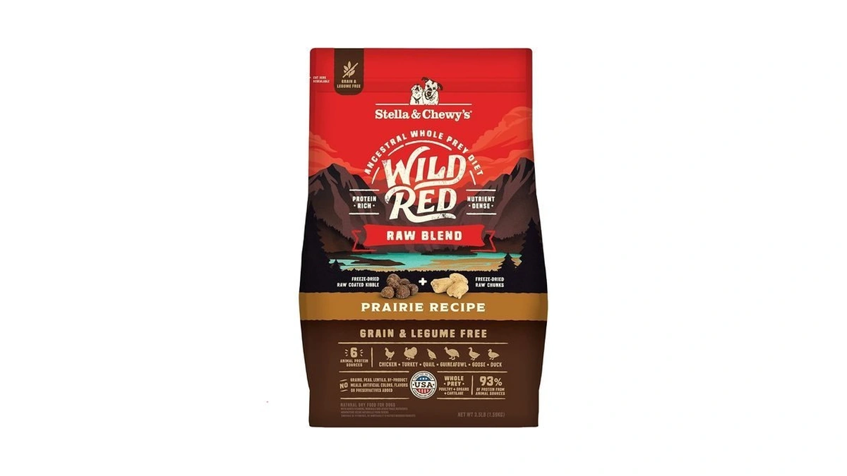 Stella & Chewy's Wild Red Raw Blend Kibble - Premium
