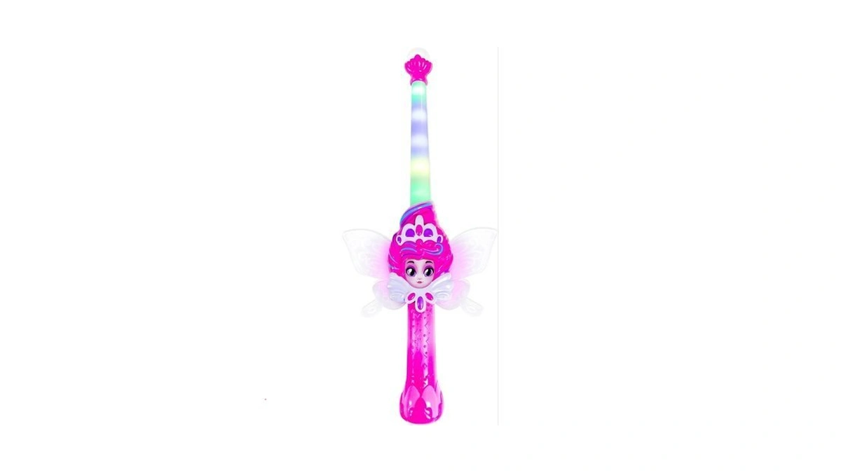 Magic Fairy Wand Toy – Interactive Light Up Pink Wand