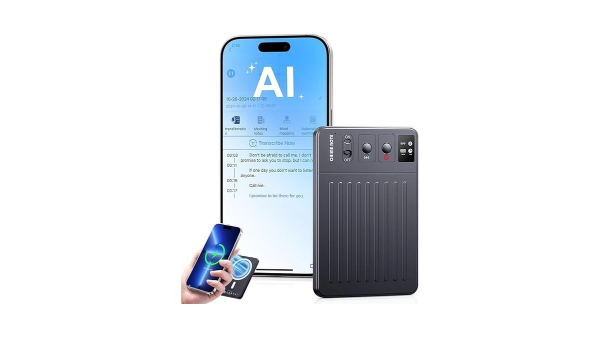 Ttq Ai Voice Recorder, Digital Voice Recorder App Control, Transcribe