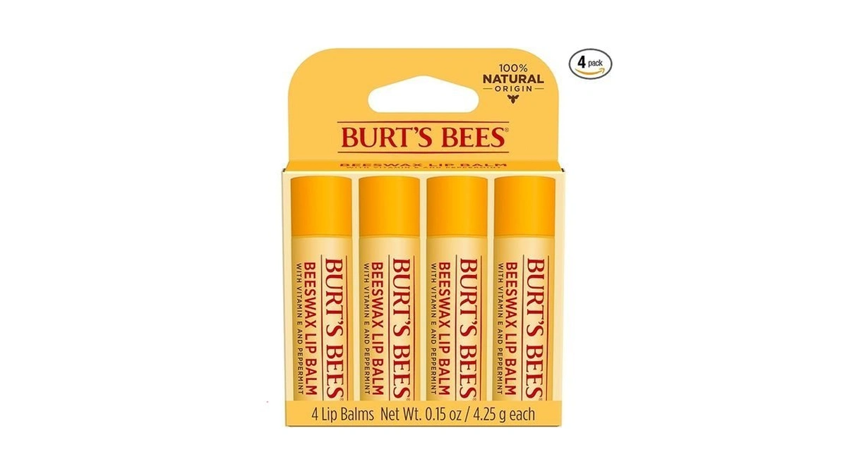Burt's Bees 100% Natural Moisturizing Lip Balm (original Beeswax)