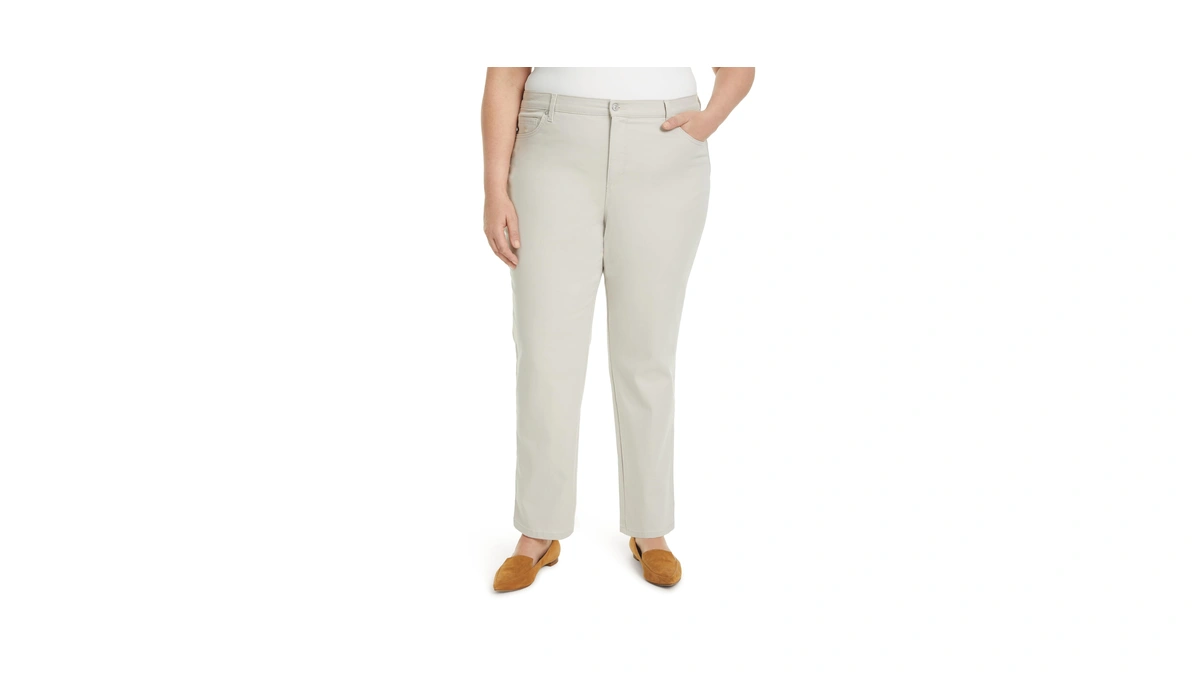 Gloria Vanderbilt Womens Amanda Classic High Rise Tapered Jeans
