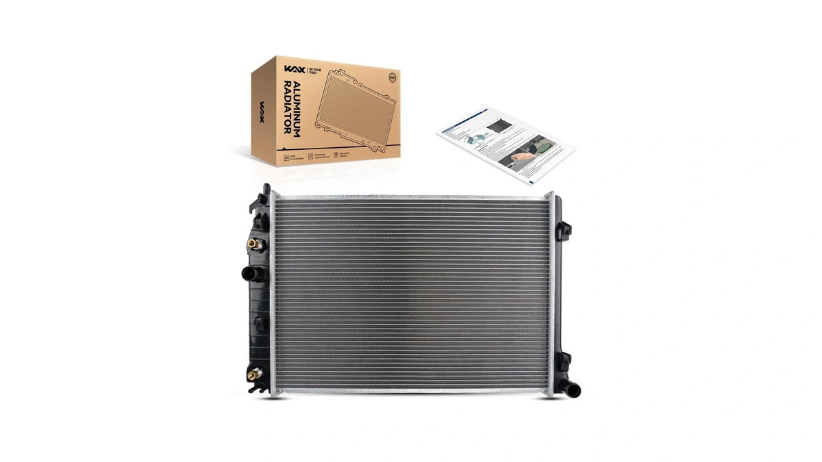 Kax Cu1885 Engine Cooling Radiator Replacement, Compatible With 1997-2000 Corvette,