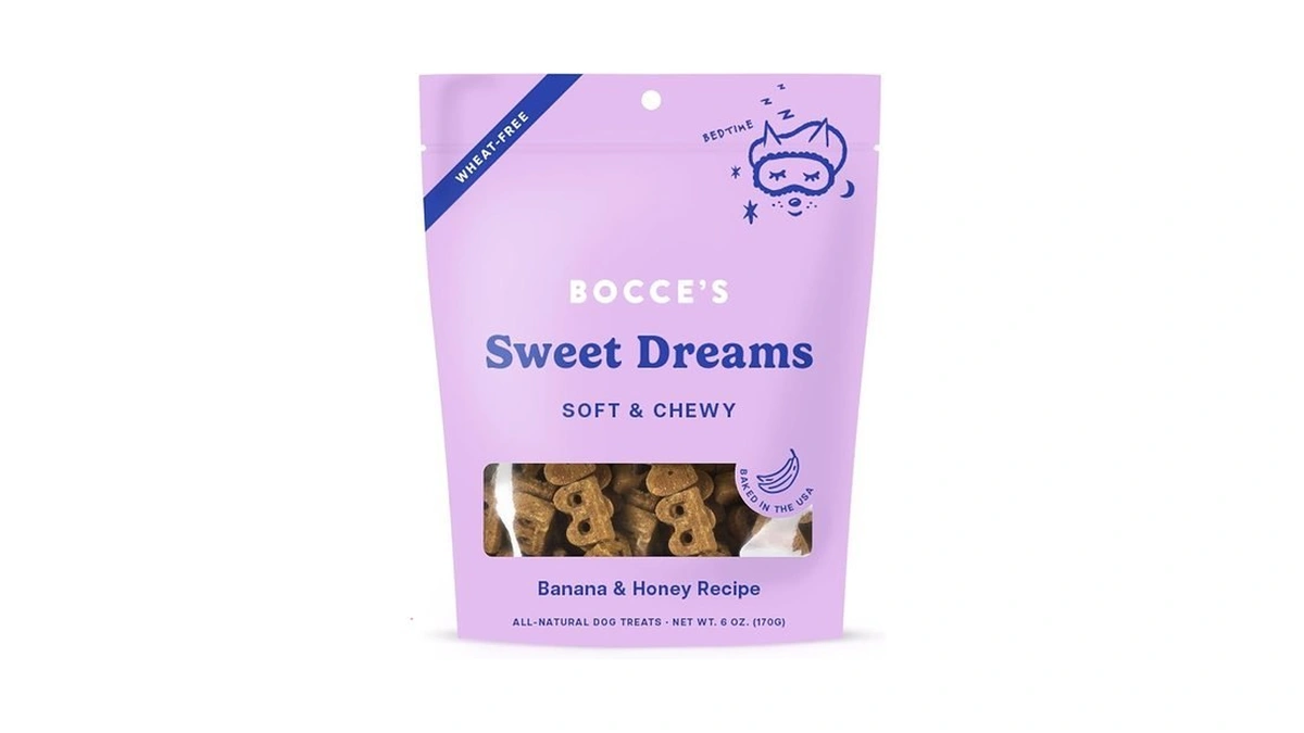 Bocce's Bakery Dailies Sweet Dreams Dog Treats For Bedtime Support,