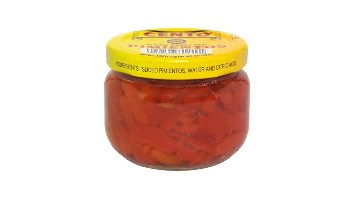 Cento Foods Sliced Sweet Pimentos, 4 Oz