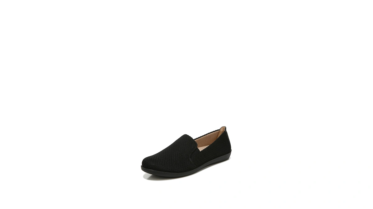 Lifestride Womens Next Level Sneaker, True Black, 8.5 Wide Us