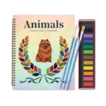 Laobusei Watercolor Workbook, Large 10.3x8.3” Beginner Friendly Watercolor Painting Kit