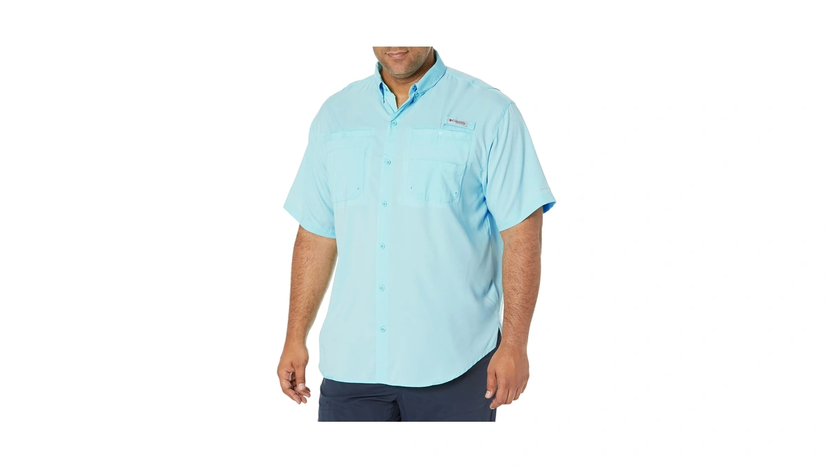 Columbia Sportswear Tamiami Ii Shirt Gulfstream Blue Md