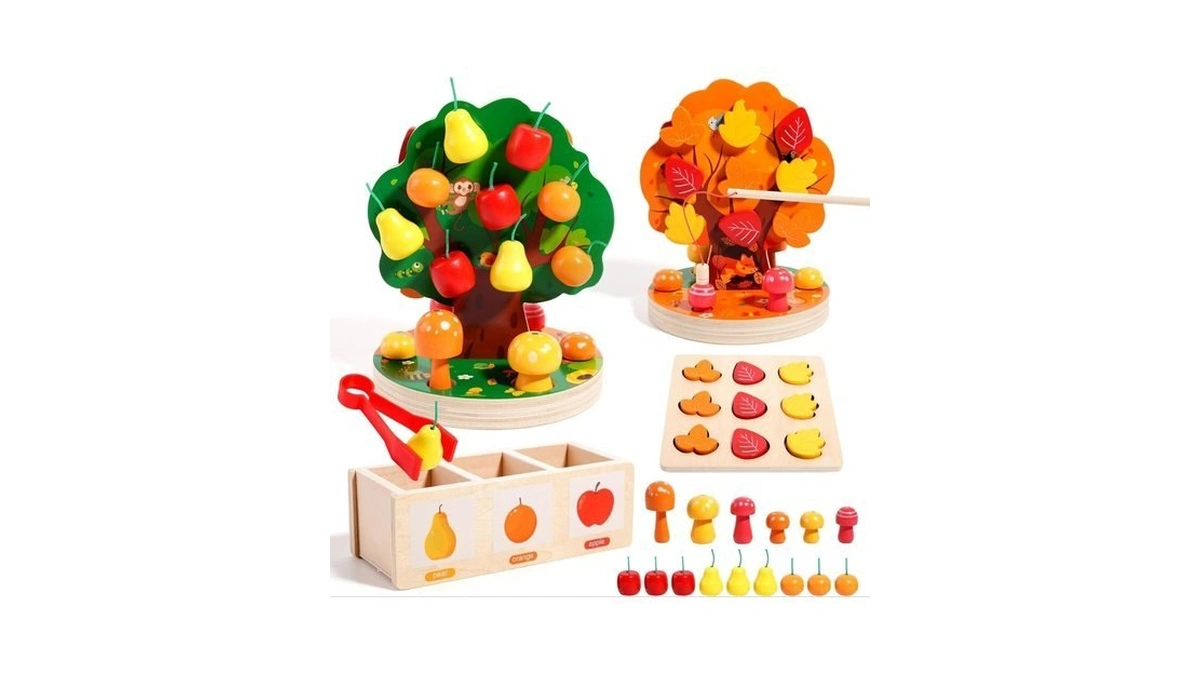 Inifeidala Montessori Toys For 3 4 5 6 Year Old