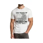 250 Anniversary Usa Shirt Mens: 4th Of July Patriotic T-shirt