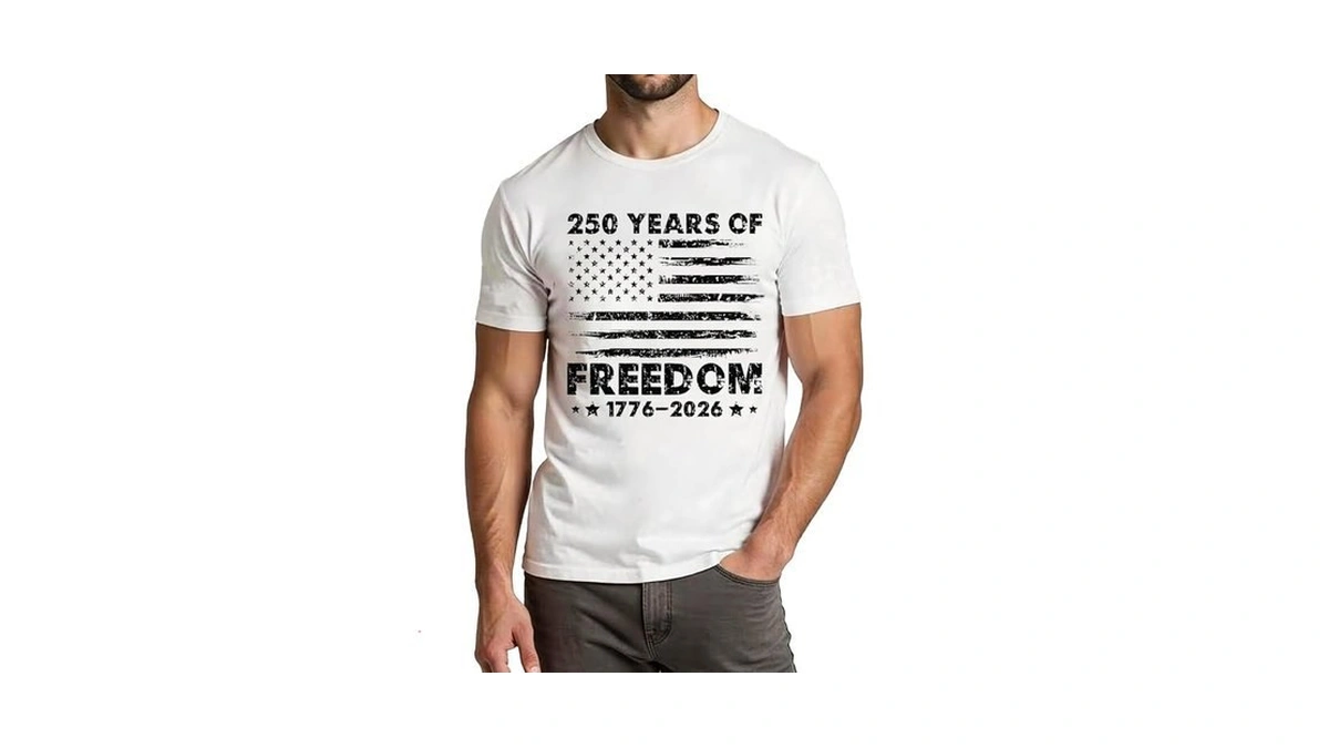 250 Anniversary Usa Shirt Mens: 4th Of July Patriotic T-shirt