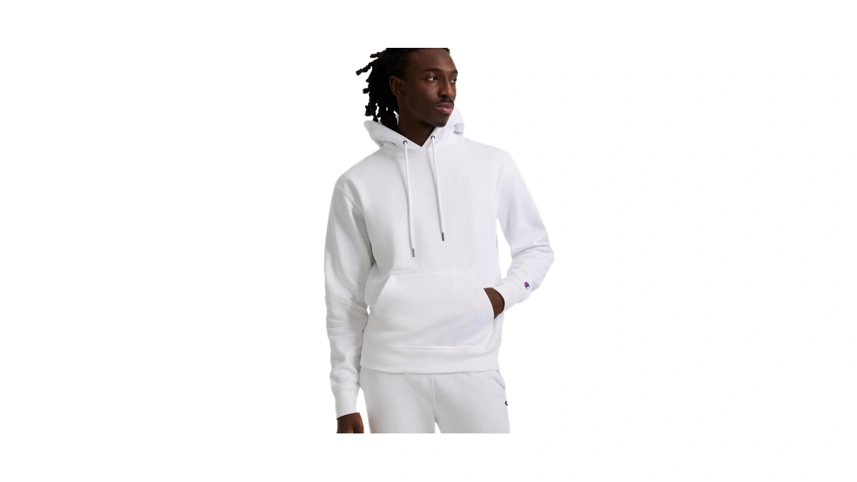 Champion Men's Hoodie, Fleece Striped Sweatshirt For Men (reg. Or