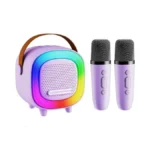 Mini Karaoke Machine Speaker For Kids Adults, Portable Bluetooth With