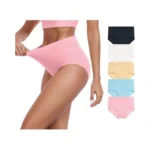 Iwollence Womens Cotton Postpartum Underwear High Waisted Full Coverage Panties