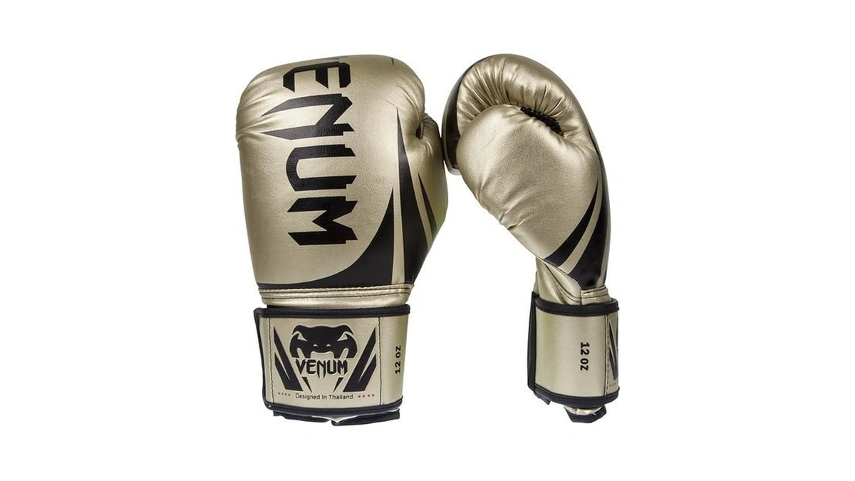 Venum Challenger 2.0 Boxing Gloves - Gold - 14-ounce (eu-venum-0662-14oz)