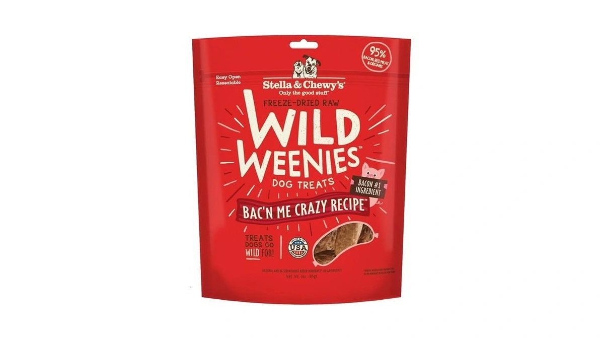 Stella & Chewy's Freeze-dried Raw Wild Weenies Dog Treats -