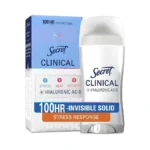 Secret Clinical Strength 100hr Sweat & Odor, Stress Response Invisible