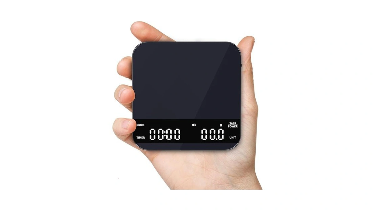 Ultrean Mini Coffee Scale With Timer, Rechargeable Espresso Scale, 2kg/0.1g