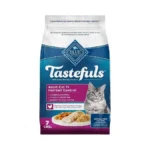 Blue Buffalo Tastefuls Natural Dry Food For Adult Cats 7+,