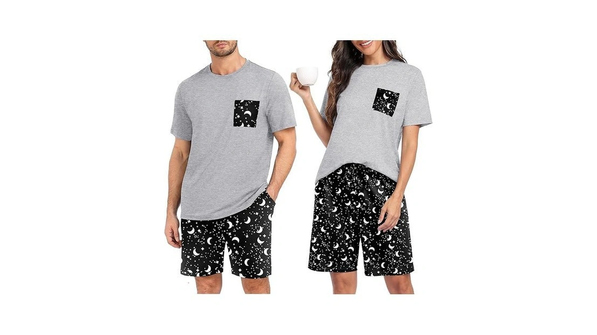 Prinstory Women's Pajama Sets - Soft Comfort Pjs Loose Fit