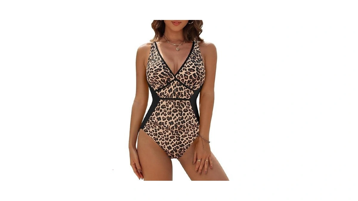 Blooming Jelly Women Tummy Control Swimsuits One Piece Bathing Suit