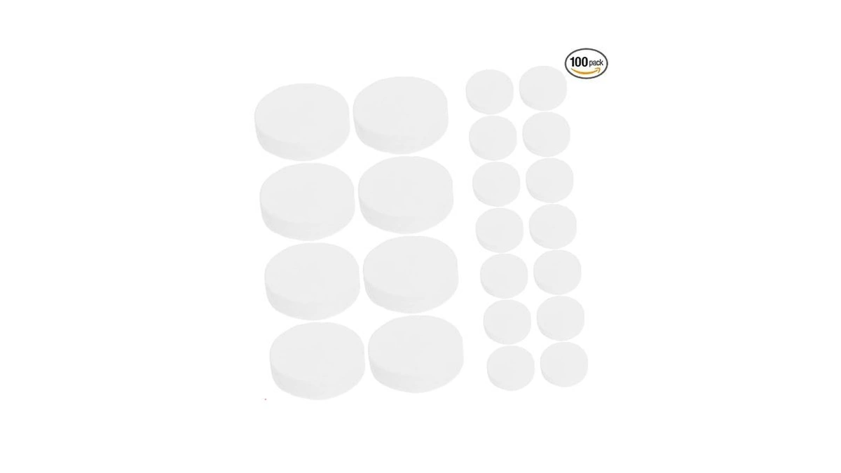 Frcolor 100pcs Compressed Cotton Facial Mask Sheets Diy Disposable Face