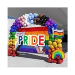 Pride Decorations, 157pcs Pride Balloon Garland Arch Kit With Large