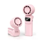 Portable Handheld Turbo Fan, 199 Stepless Speeds, 4000mah Usb Rechargeable,