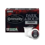 Community Coffee Dark & Bold Espresso Roast 12 Count Coffee