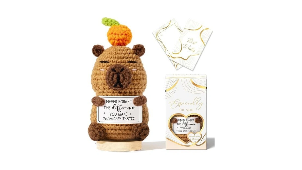 Thank You Gifts For Women Emotional Support Crochet Plush, Administrative