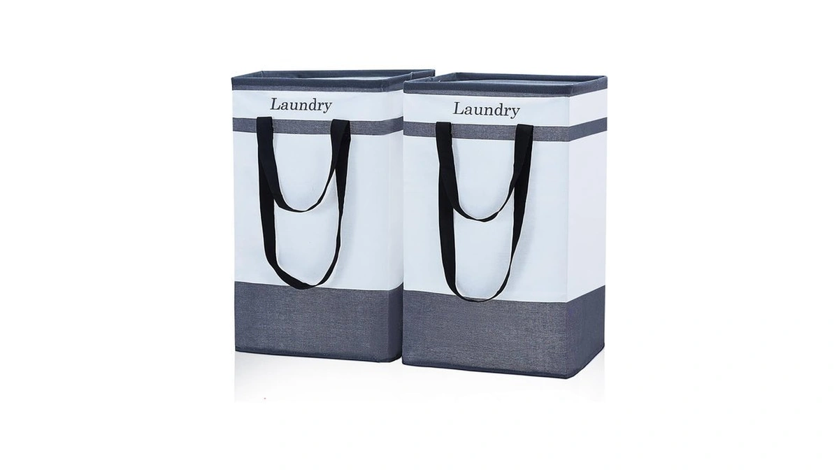 Fairyhaus Laundry Basket 78l, 2pack Laundry Hamper With Easy Carry