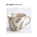 Tvvtuww Ceramic Mug 1pcs, 11oz - Vintage Coffee Mug, Pottery