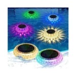 Libozmko Solar Floating Solar Pool Lights For Party, 2 Pack