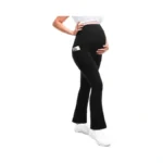Leafigure Maternity Flare Leggings With Pockets Over The Belly Yoga