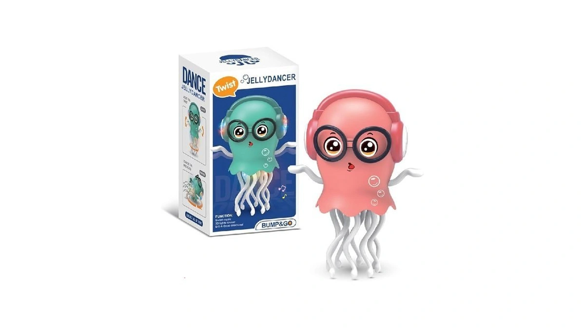Zonopy Dancing Jellydancer Baby Toy, Crawling Dancing Walking Jellydancer Tummy