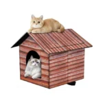 Outdoor Cat House Cat House For Outdoor And Indoor Use